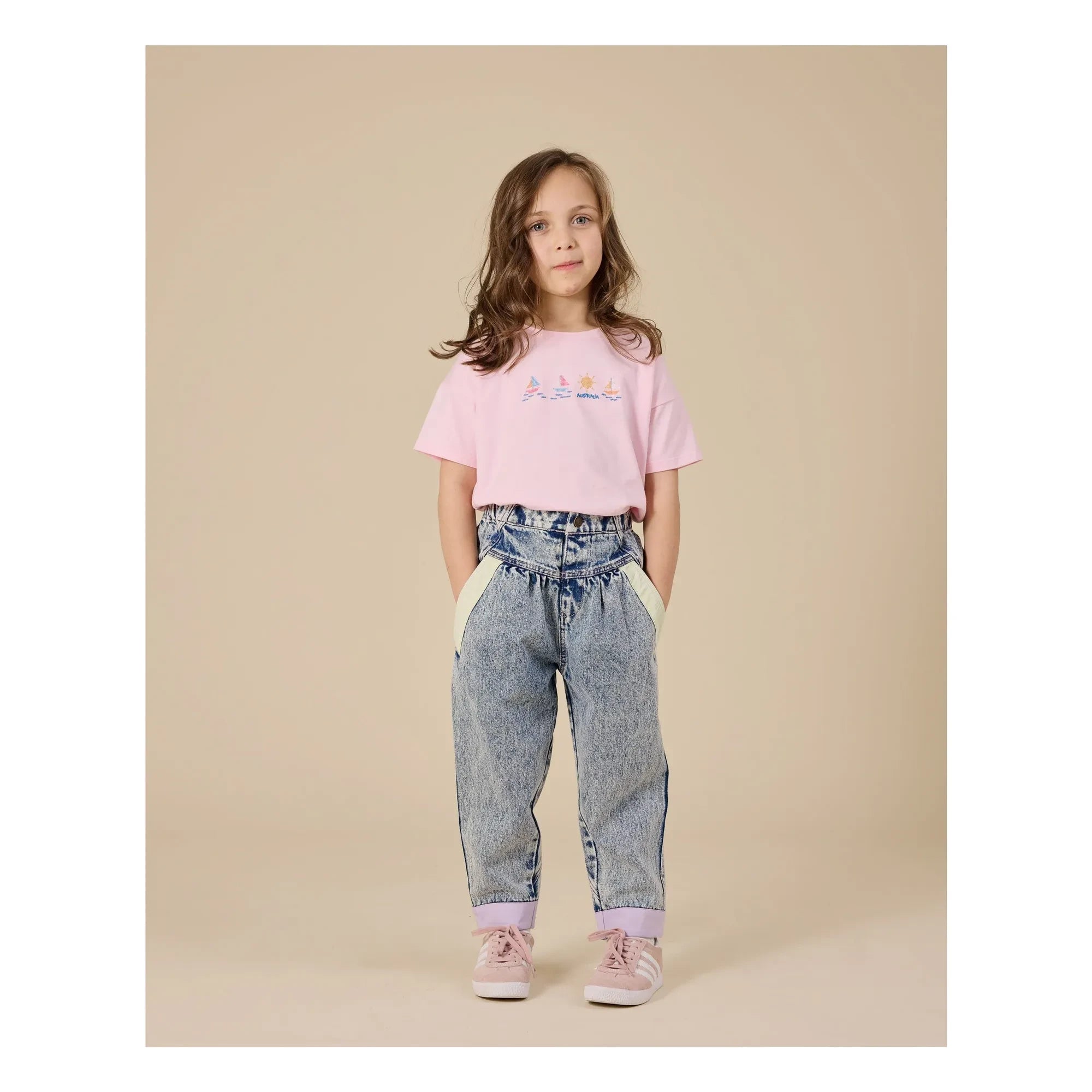 Goldie + Ace - Bateaux T-Shirt | Light Pink