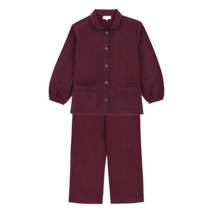 Scarlette Ateliers - Claudine Jasper Pajamas | Burgundy