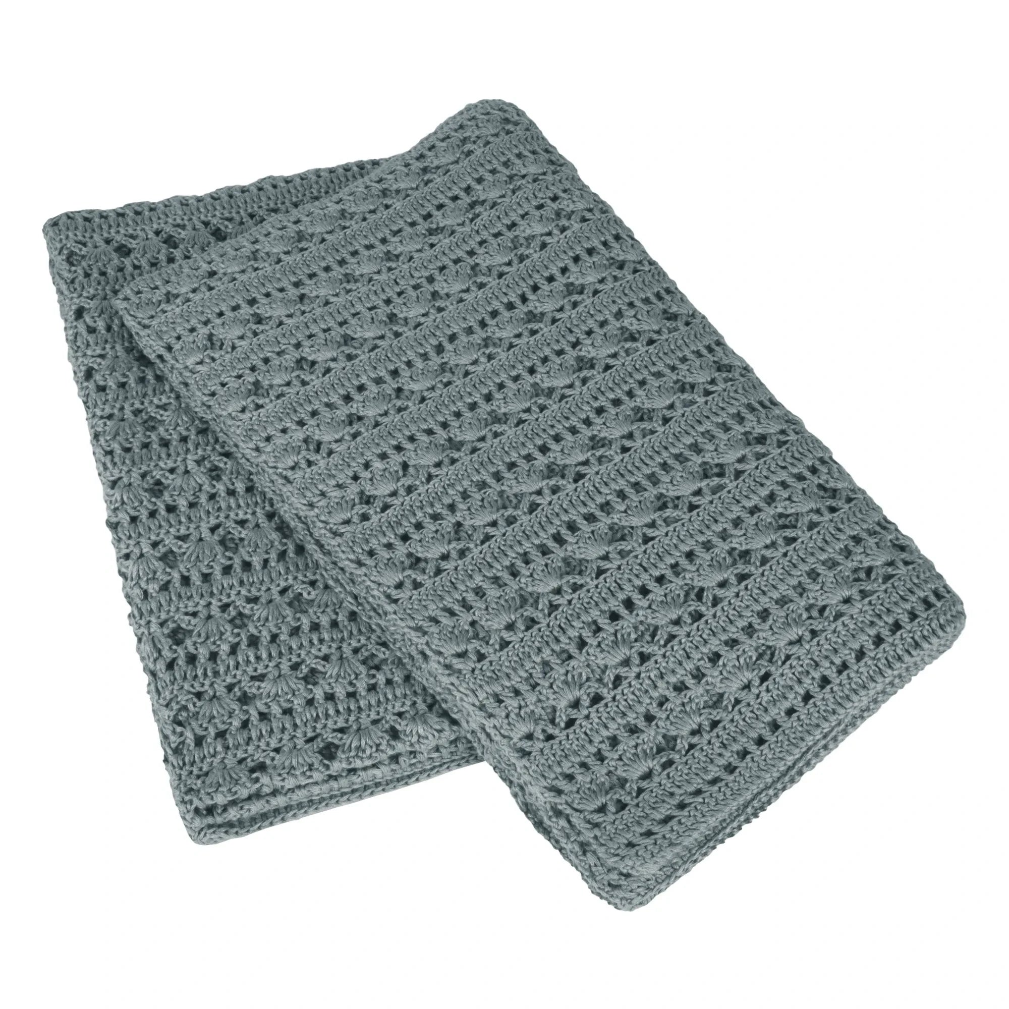 Numero 74 - Tara Crochet Blanket | Ice Blue S032