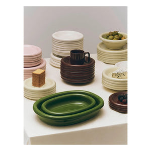 Hay - Barro Terracotta Serving Plate, Rui Pereira | Green