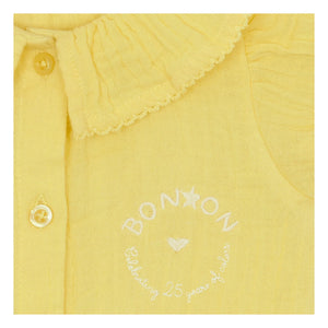 Bonton - Norma Claudine Collar Jumpsuit | Yellow