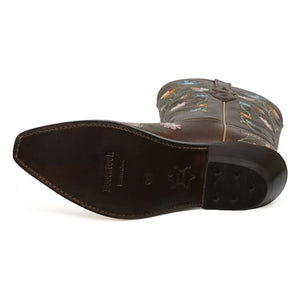 Bootstock - Santiags Bouquet Dark Brown | Brown