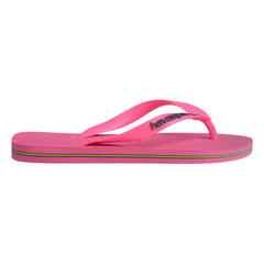 Havaianas - Brasil Logo Neon Flip Flops | Pink