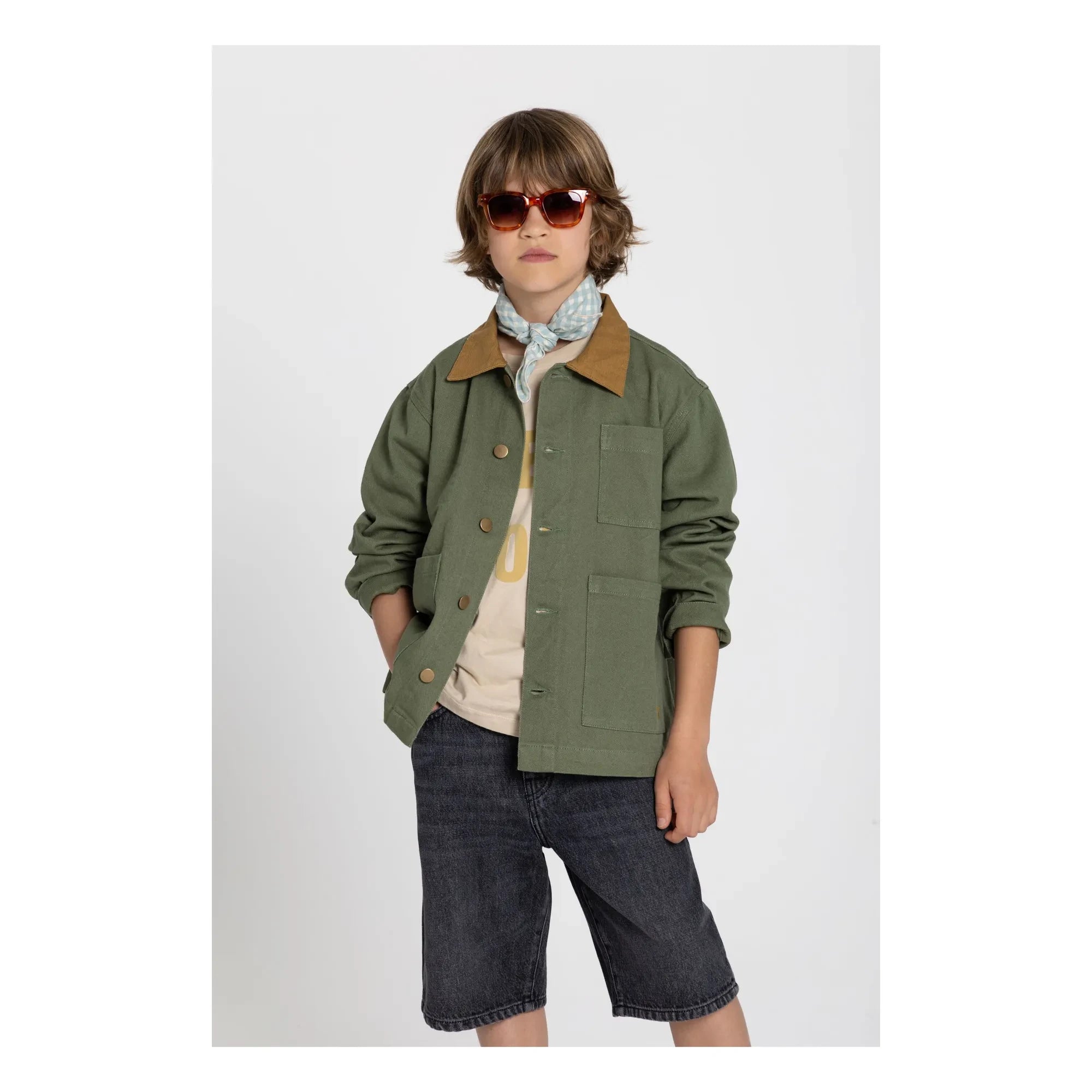 Hundred Pieces - Pablo Worker Jacket | Khaki