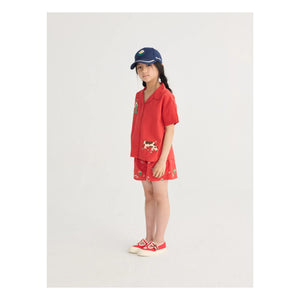 Bobo Choses - Marguerite Hat Made from Recycled Fibers | Navy Blue