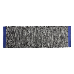 La cerise sur le gâteau - Matt Recycled Cotton Rug | Black