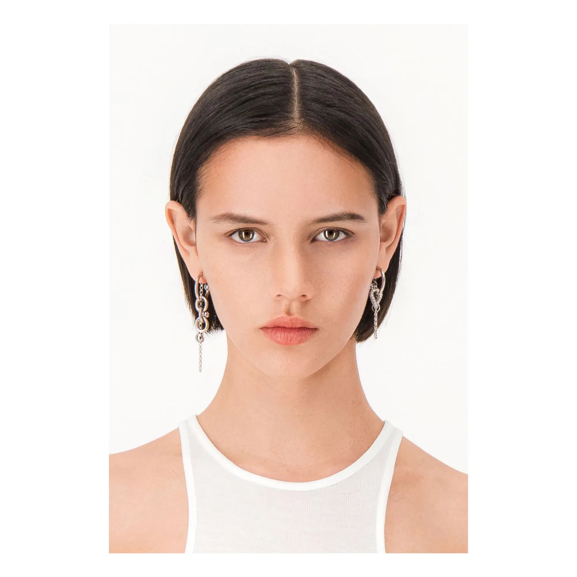 Justine Clenquet - Abel Earrings | Silver