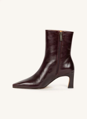 Bobbies - Emilie Leather Boot | Burgundy