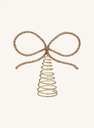 Anna + Nina - "Knot Quite Ordinary" Christmas Tree Topper | Gold