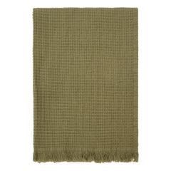 Haomy - Timor textured bath towel | Khaki