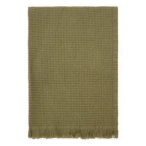 Haomy - Timor textured bath towel | Khaki