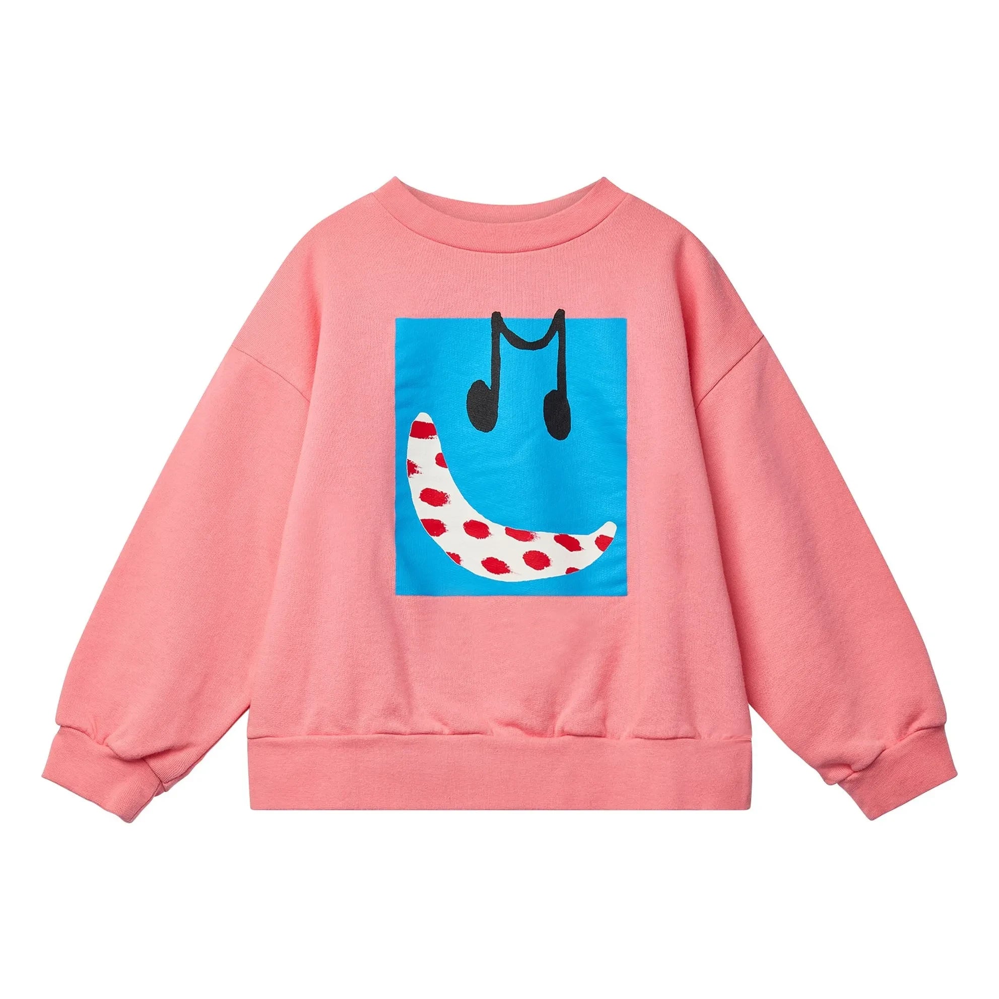 Wynken - Bravo Musique Organic Cotton Sweatshirt | Pink