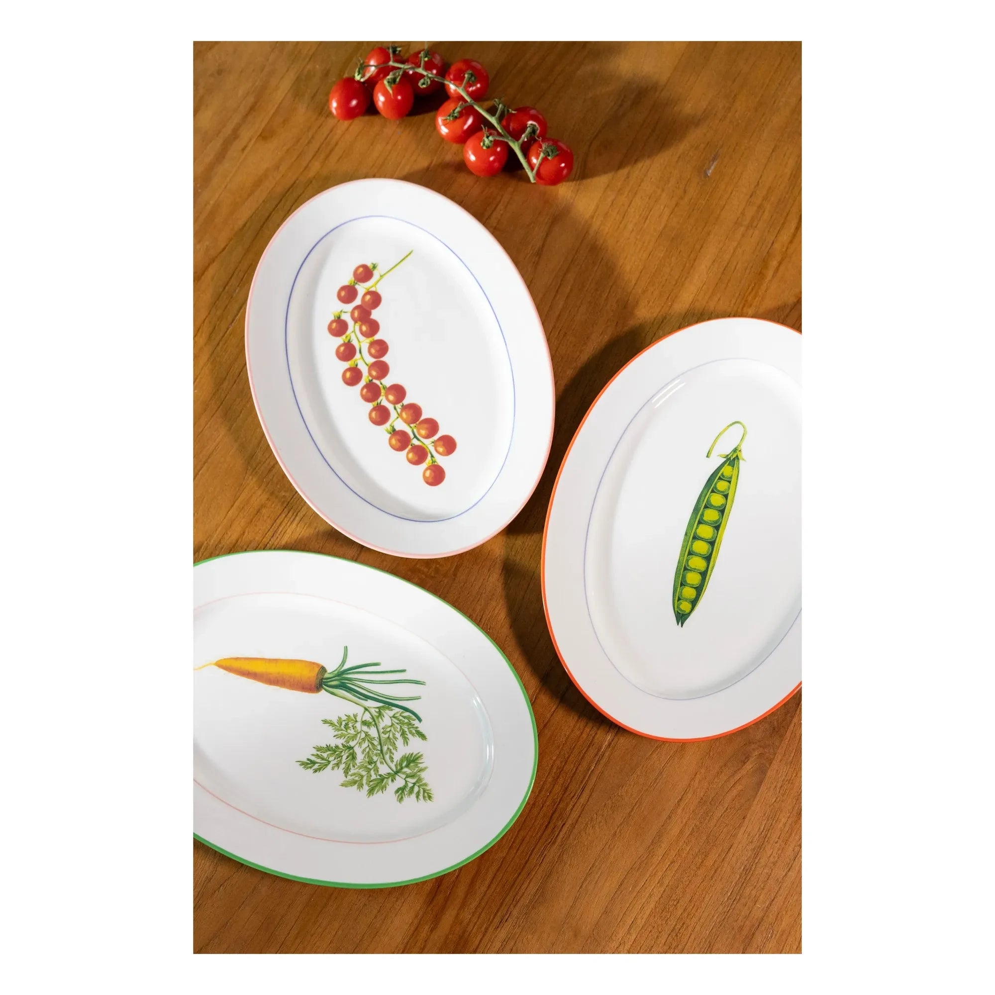 &Klevering - Tomato Plate | Red