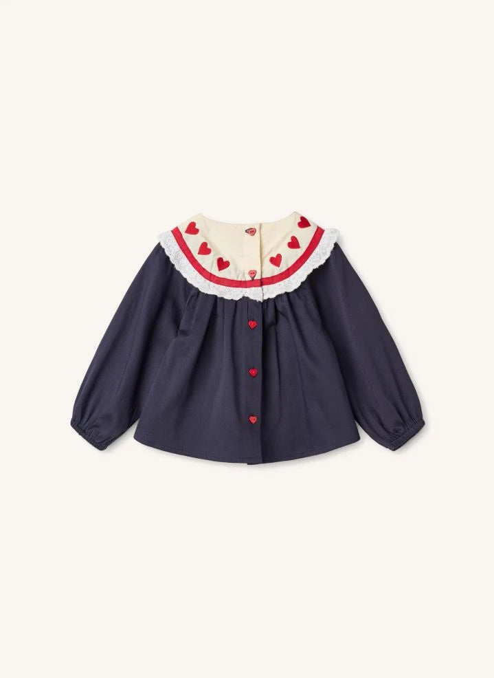 Flöss - Laney Blouse | Navy