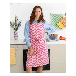 Tarta Gelatina - Cherry Flakes Bib | Pink