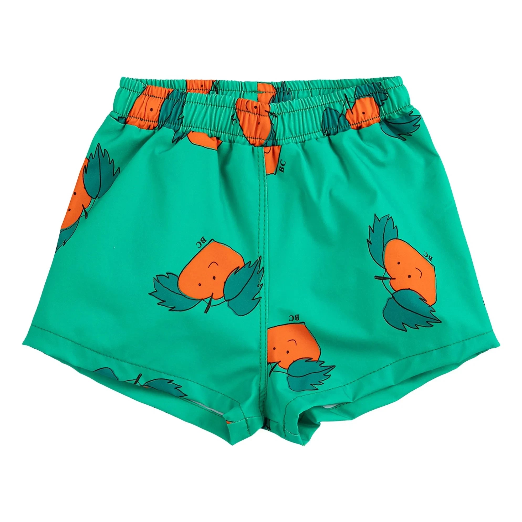 Bobo Choses - Orange Baby Swim Shorts | Green