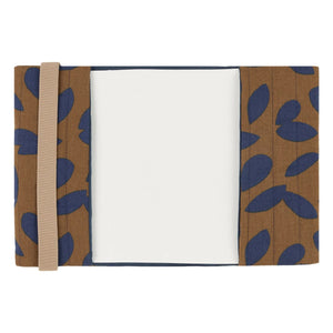 Nobodinoz - Hyde Park Blue Leaf Book Cover | Blue