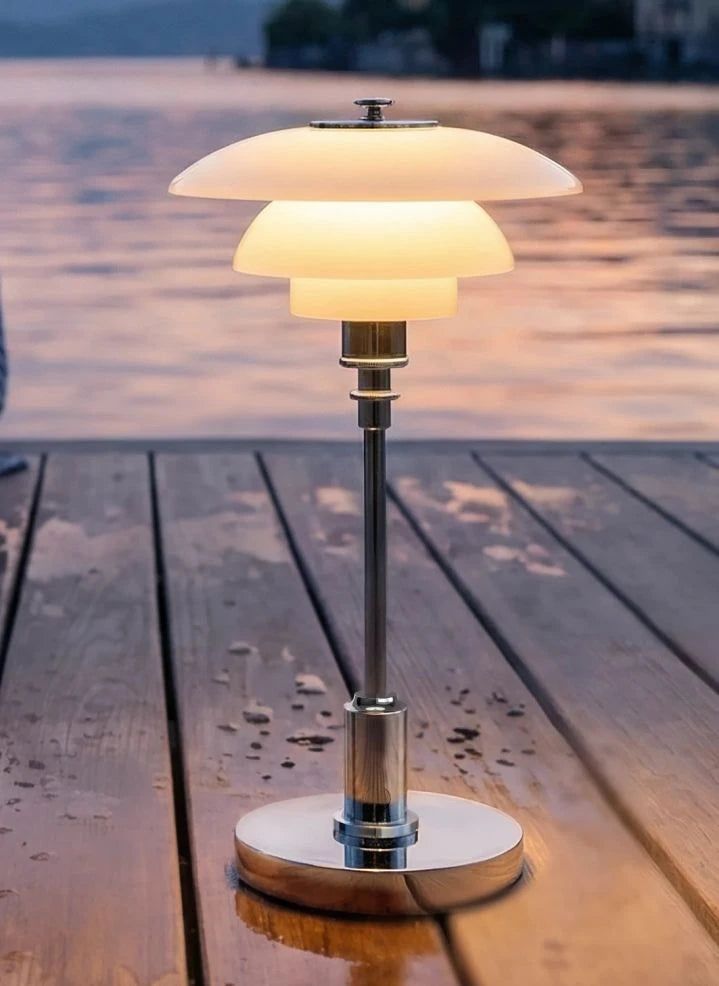 Louis Poulsen - PH 1-1 Portable Table Lamp, Louis Poulsen | Chrome
