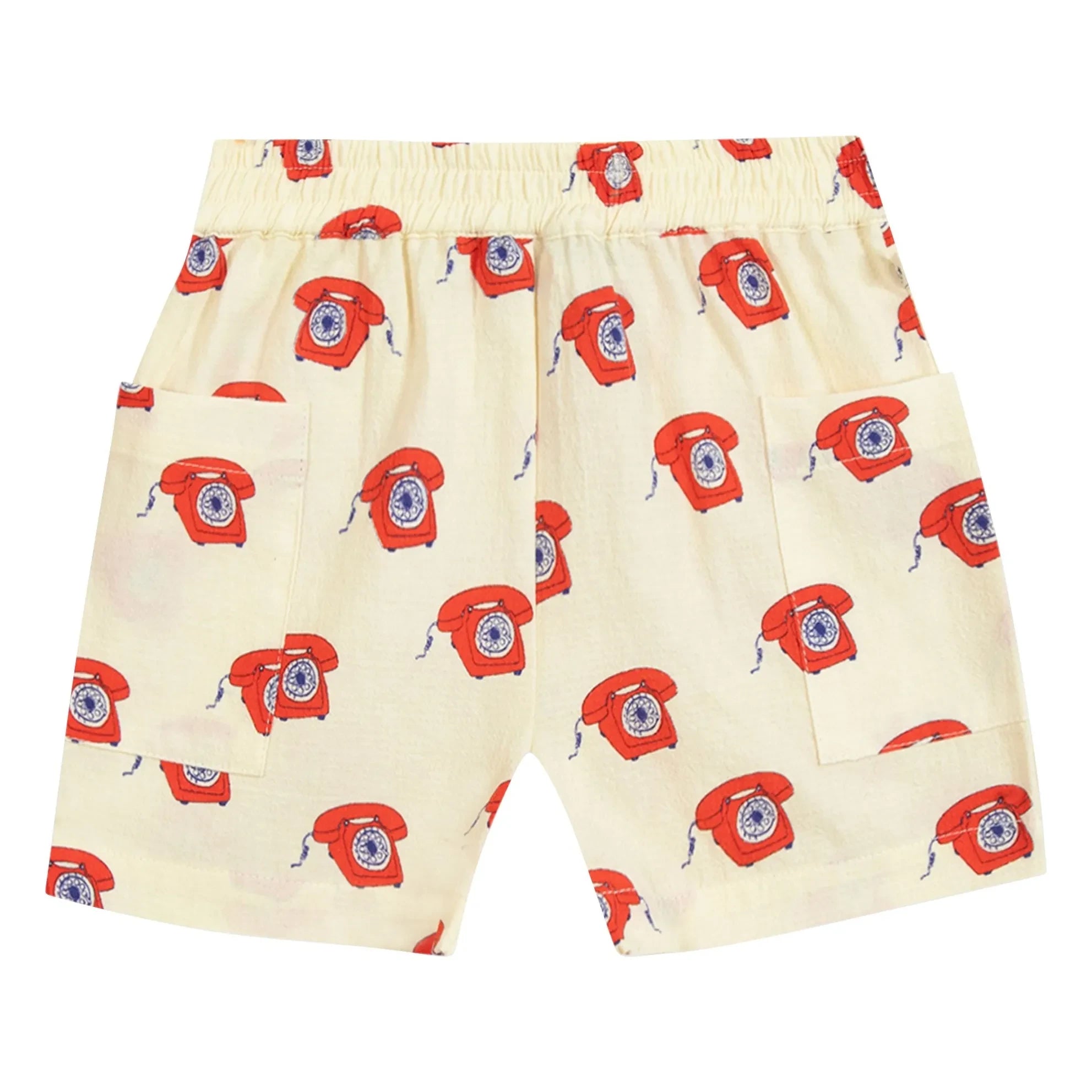 Bonton - Lois Baby Phone Shorts | Ecru