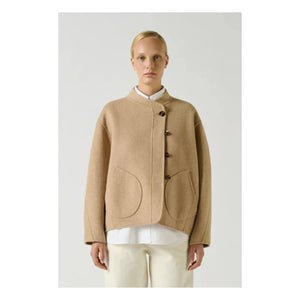 Soeur - Windsor Wool Coat | Heather Beige