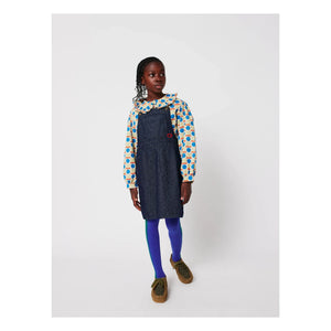 Bobo Choses - Bobo Color Block Organic Cotton Tights | Blue