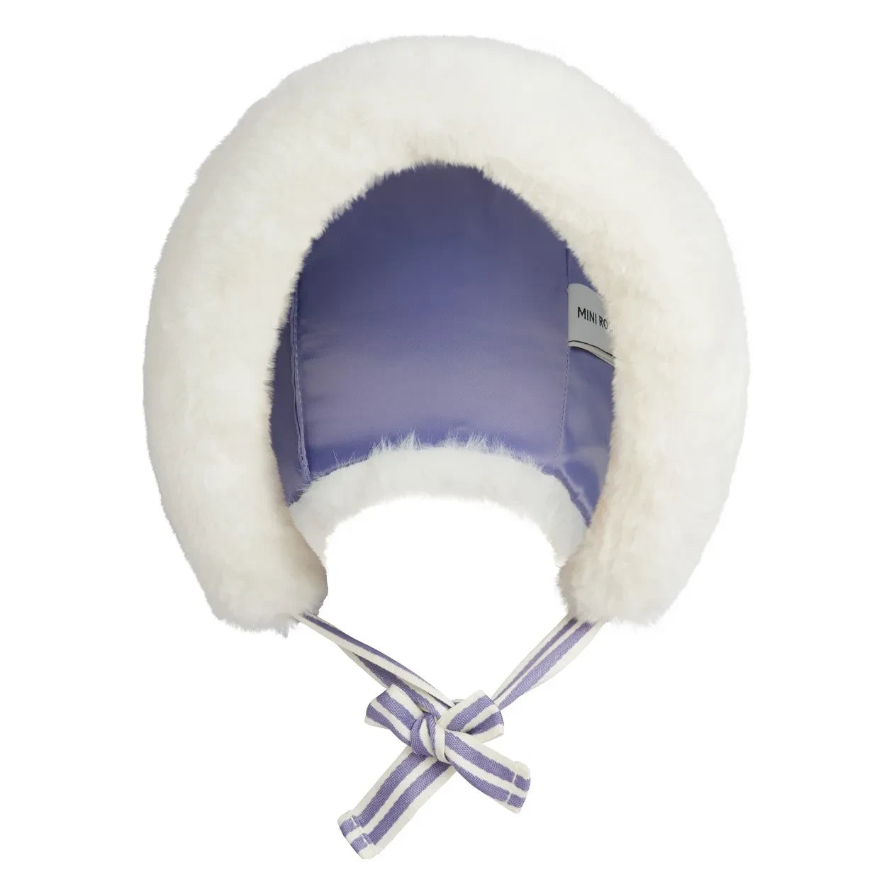 Mini Rodini - Faux Fur Beanie | Ecru