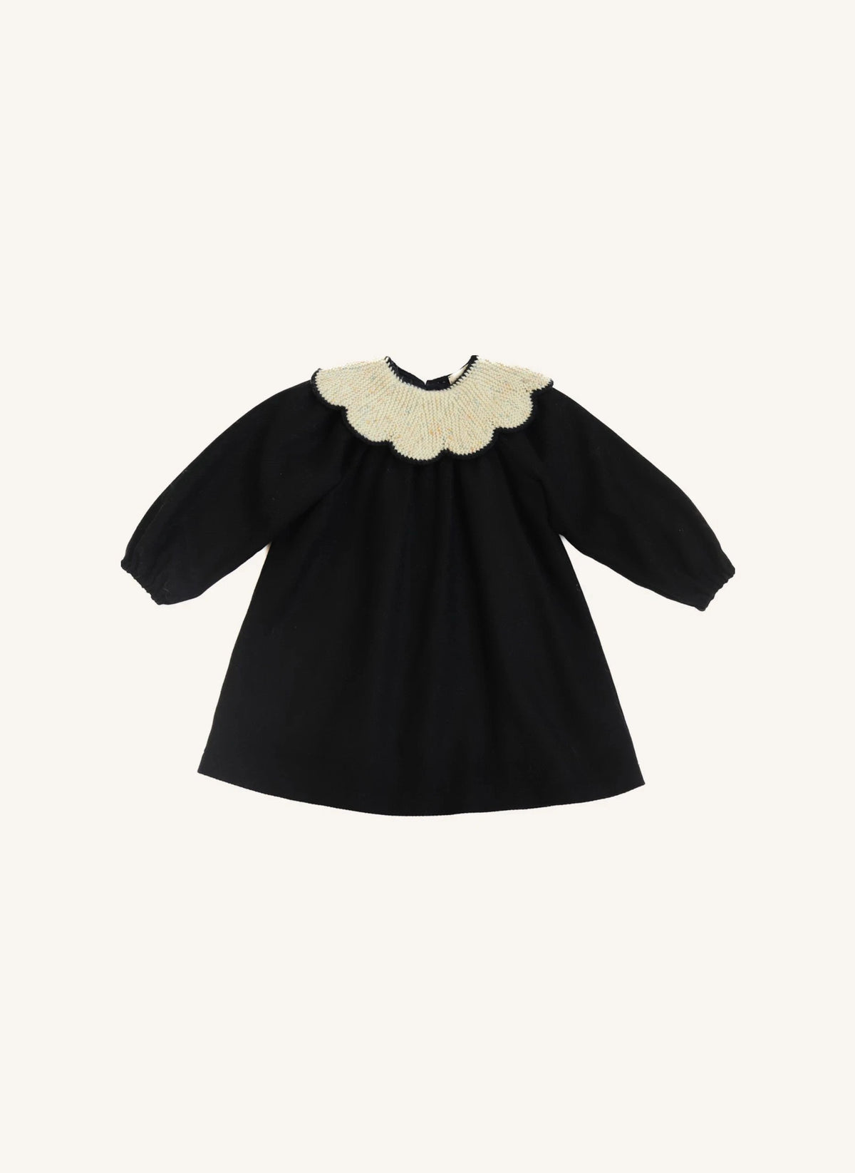 Kalinka - Laura Merino Wool Dress | Black