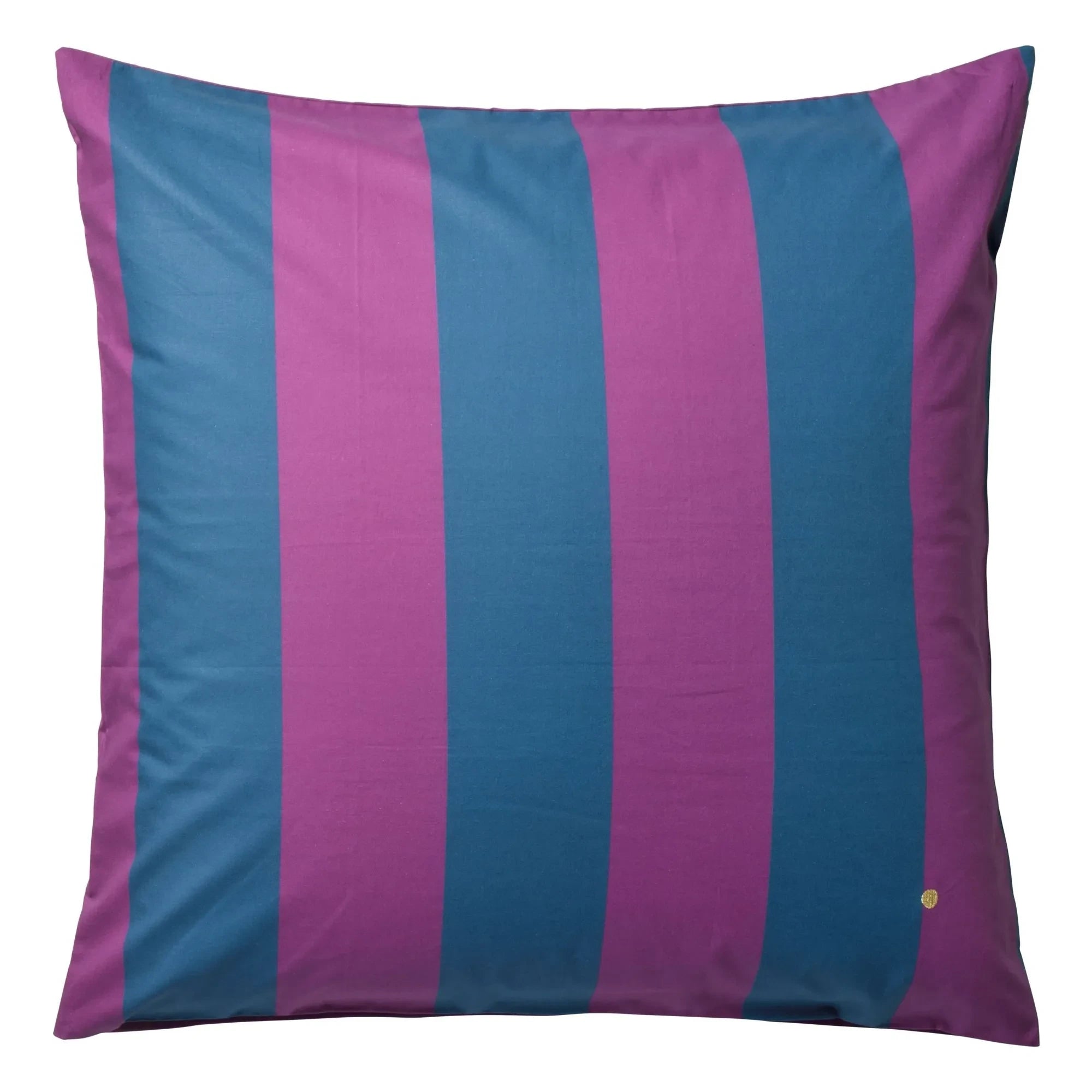 La cerise sur le gâteau - Malo Striped Pillowcase | Purple