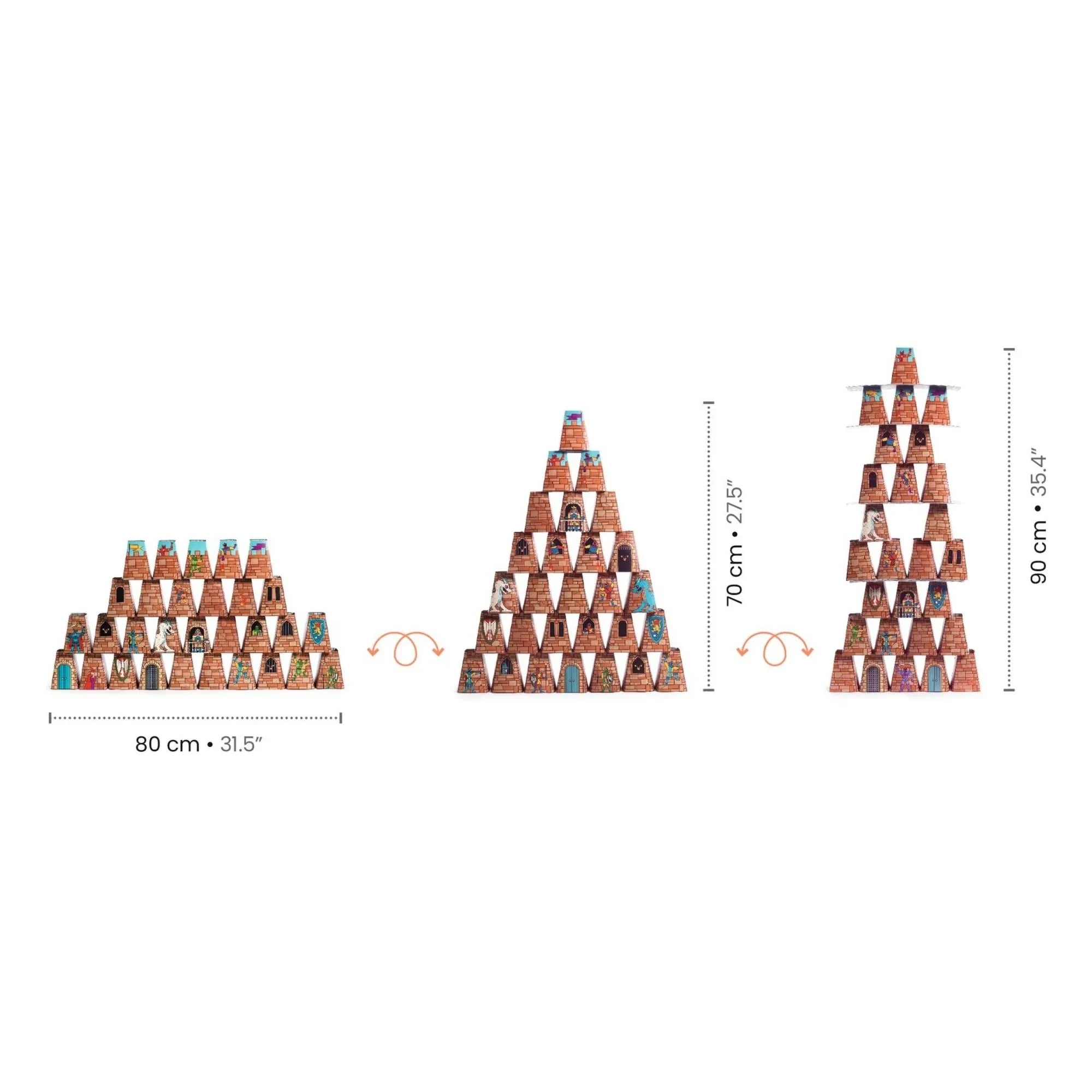 Djeco - Castle Rock Skill Game