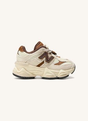 New Balance - Elasticated Dantelli Spor Ayakkabılar 9060 | Kahverengi
