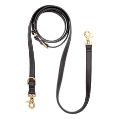 Cafide - 3-Position Vegan Leather Dog Collar | Black