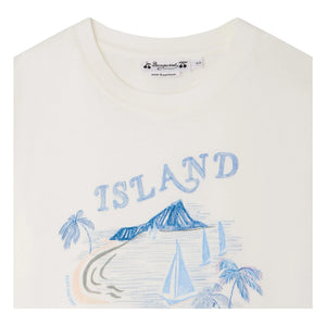 Bonpoint - Thibald Organic Cotton T-Shirt | Ecru