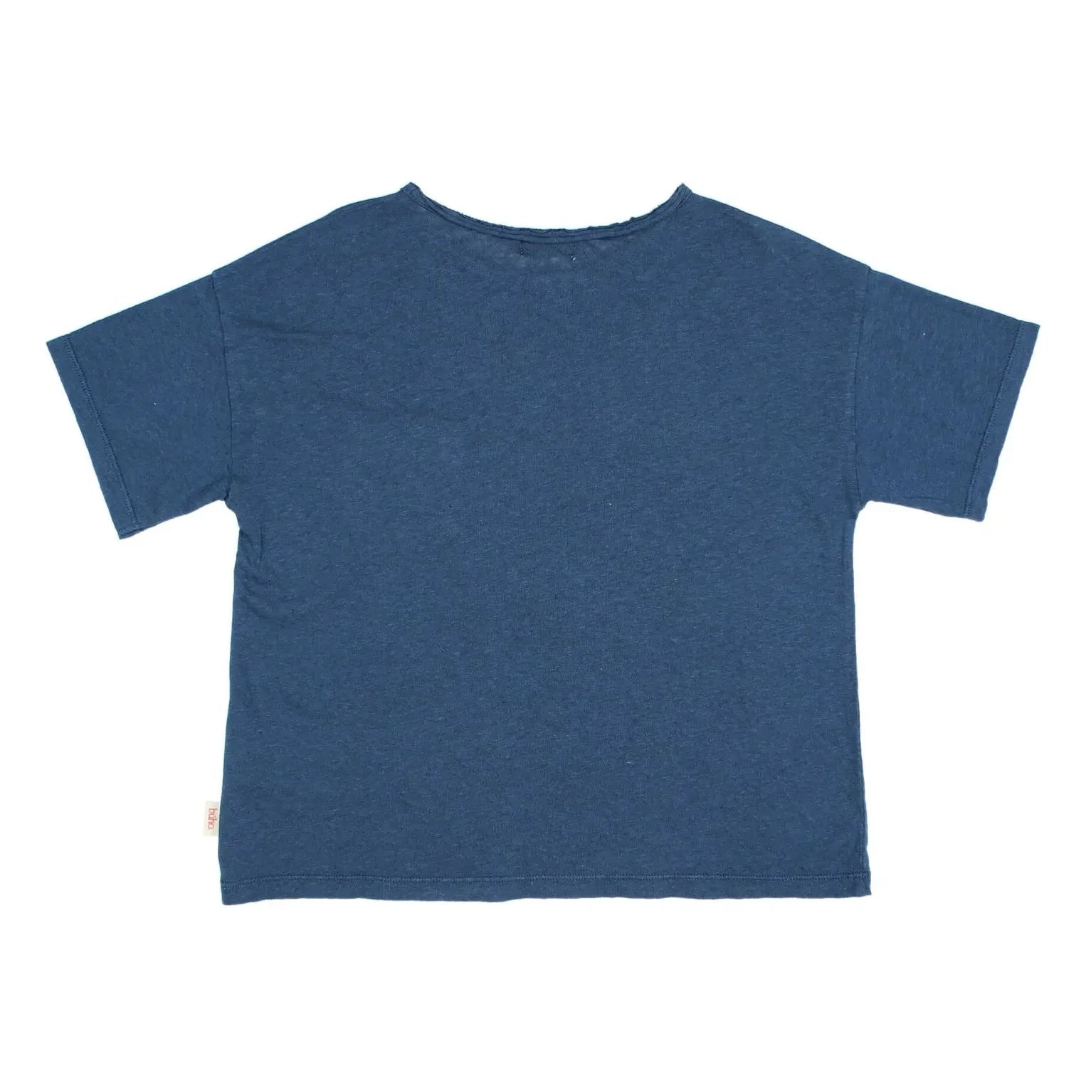 Búho - Linen Pocket T-Shirt | Navy