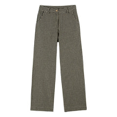Emile et Ida - Cotton Vichy Pants | Black