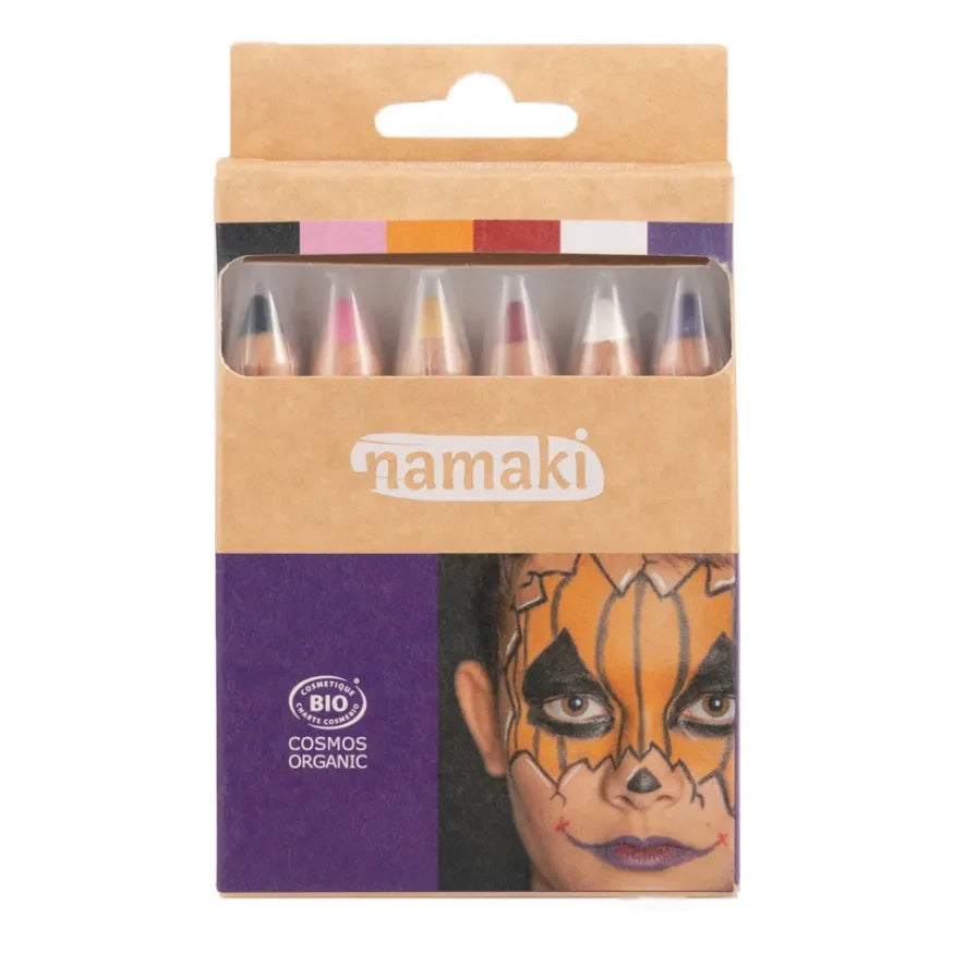 Namaki - Halloween Makeup Pencils - 6-Piece Set
