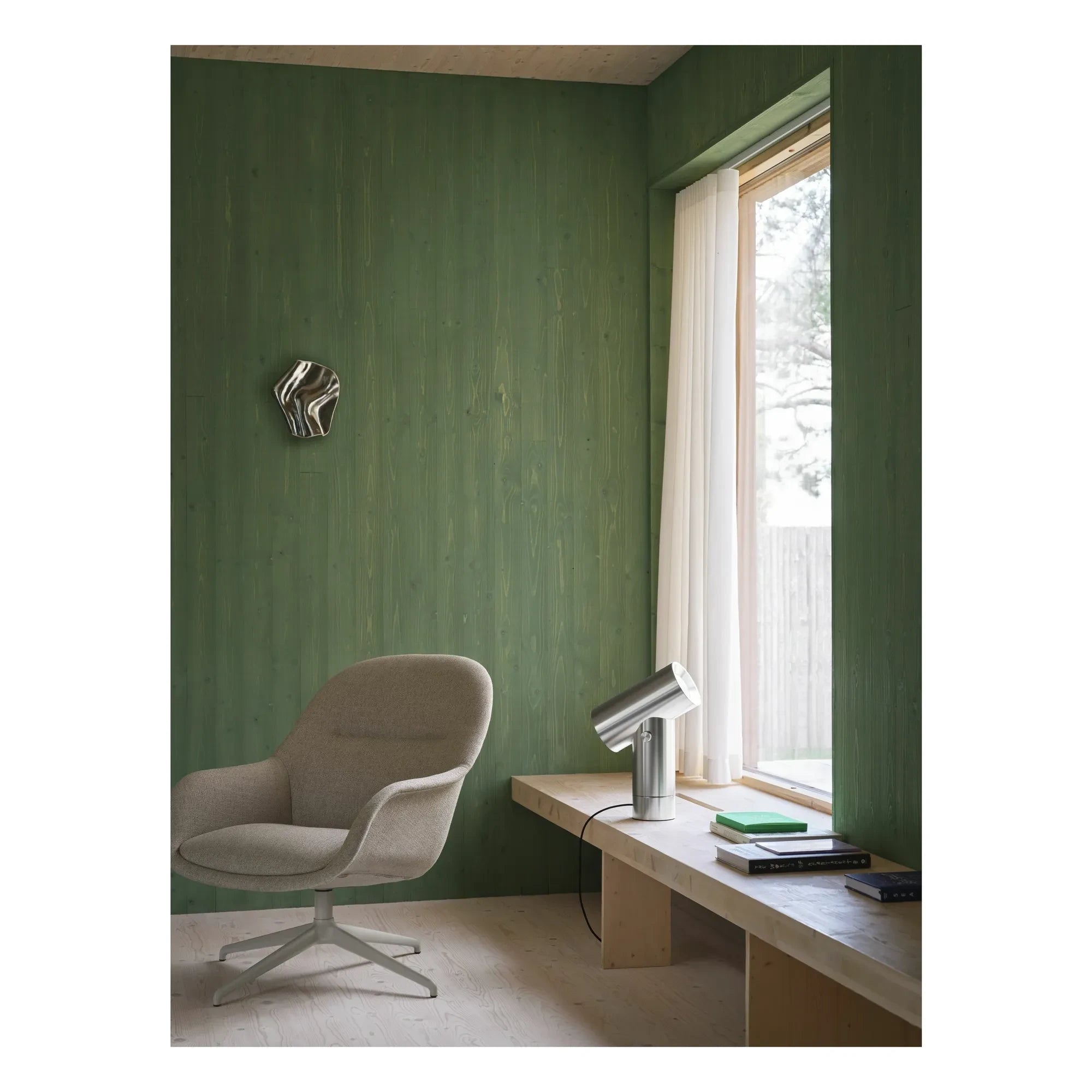 Muuto - Fiber recliner, Iskos-Berlin | Grey