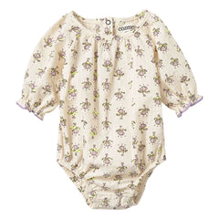 Cozmo - Jul Fleurie Organic Cotton Romper | Lavender