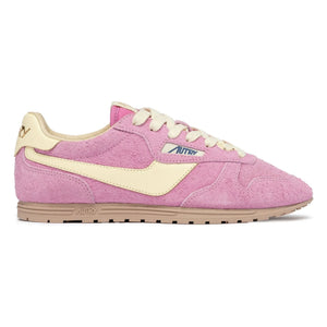 Autry - Windspin Low Two-Tone Suede & Leather Sneakers | Pink