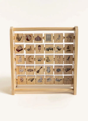 Konges Sløjd - FSC Certified Wooden Alphabet Abacus