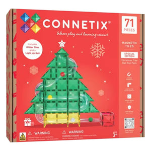 Connetix - Noel Ağacı Top Pisti seti - 71 parça