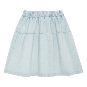 The Campamento - Denim Skirt | Light Blue