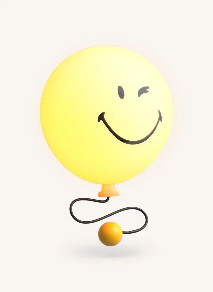 MOB - Bubbly Wall Light - MOB x Smiley World | Yellow