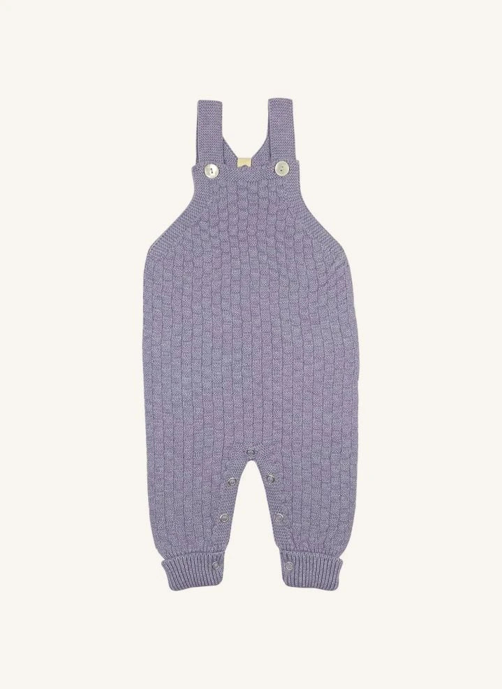 Bayiri - Organic cotton Sloth romper | Lilac