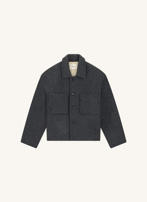 Noyoco - Holar Wool Jacket | Charcoal Gray