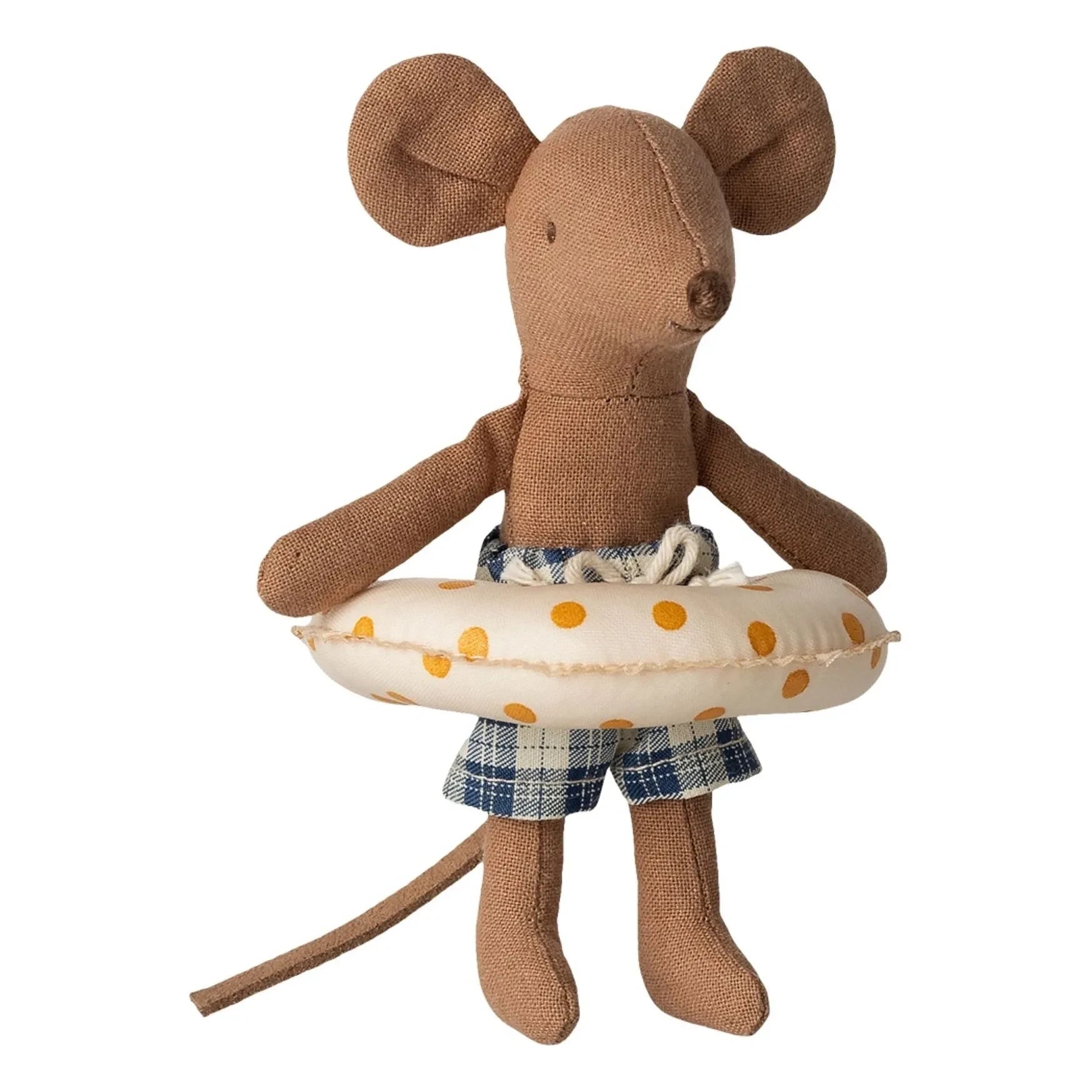 Maileg - Little Brother Mouse and Pretzel