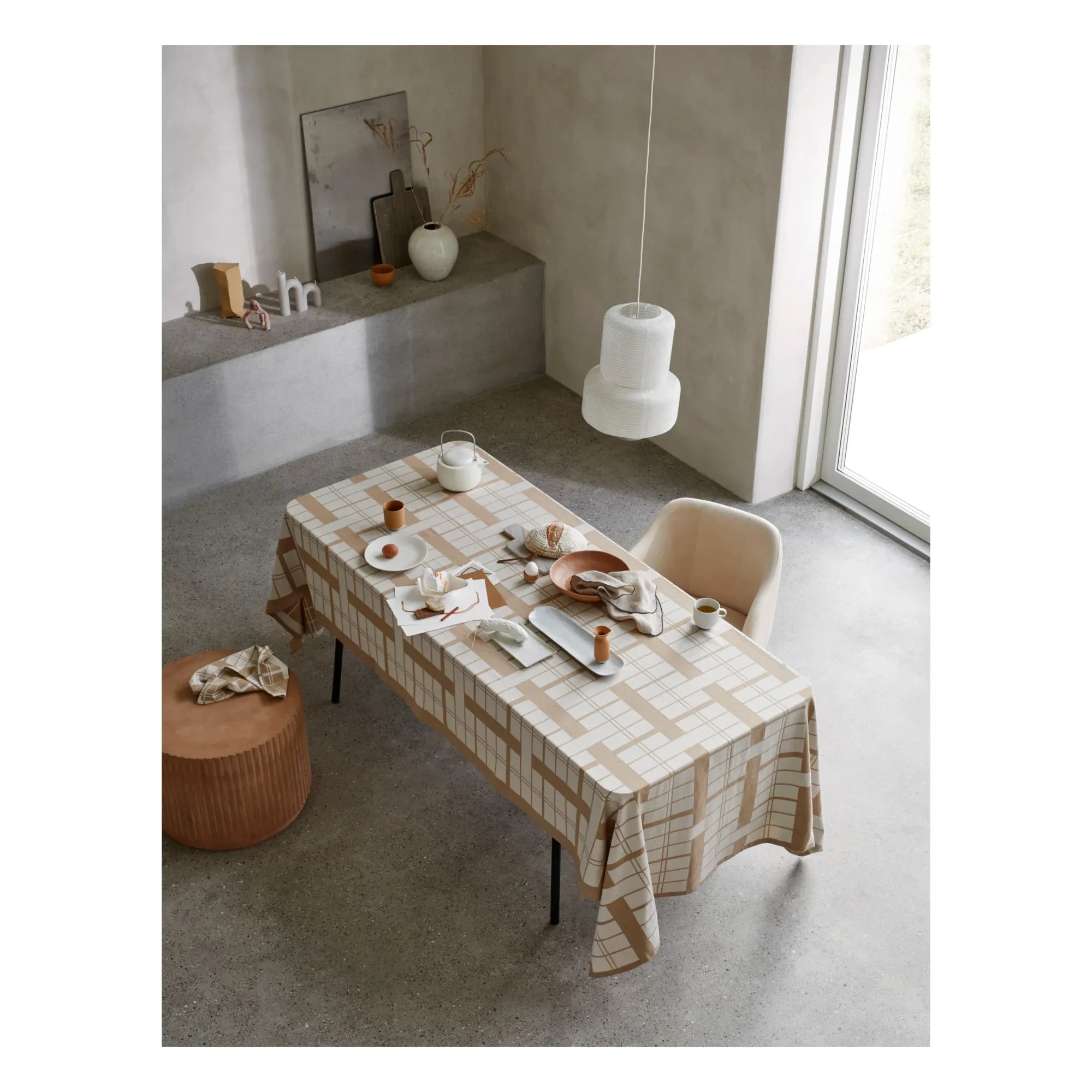 Broste Copenhagen - William Paper Pendant Lamp | White