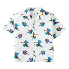 Gingersnaps - Swiper Toucans Shirt | White