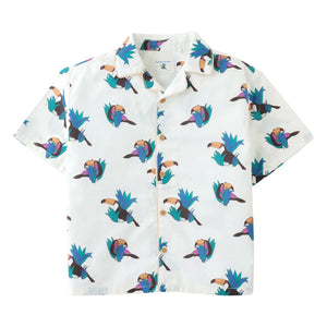 Gingersnaps - Swiper Toucans Shirt | White