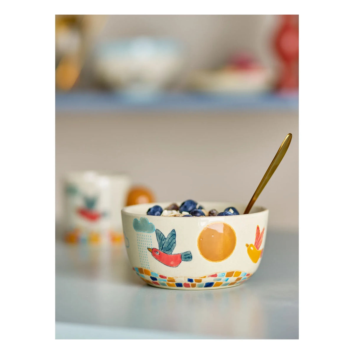 Bloomingville Mini - Colorine Stone Ceramic Bowl