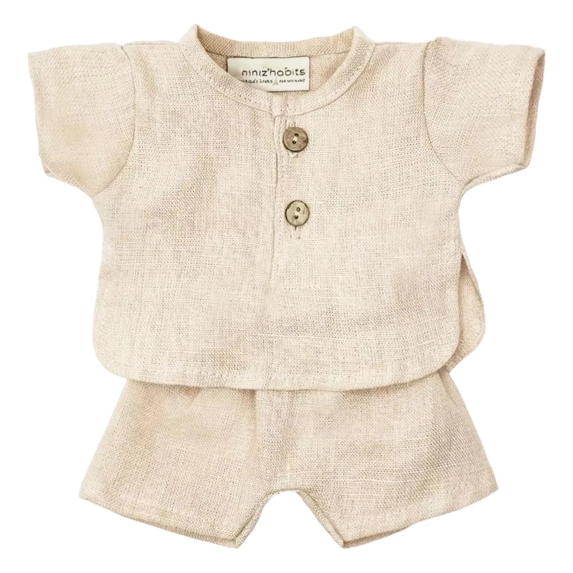 Minikane - Vestiaire doll - Andréa linen set